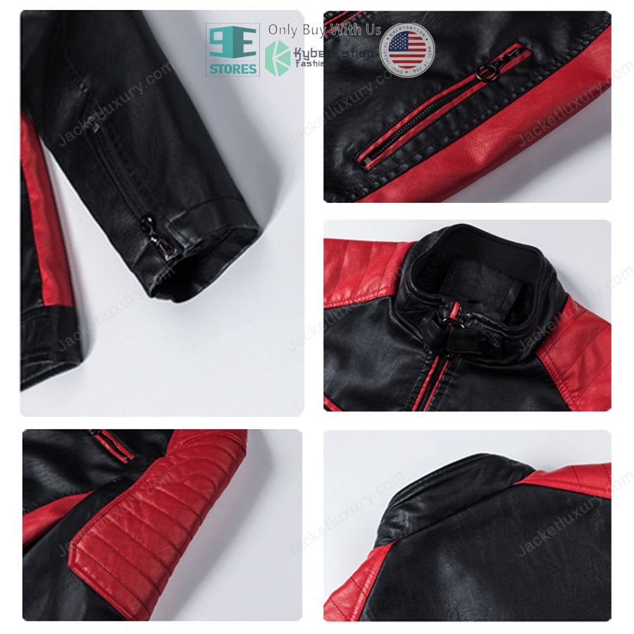 melbourne rebels block leather jacket 2 57262
