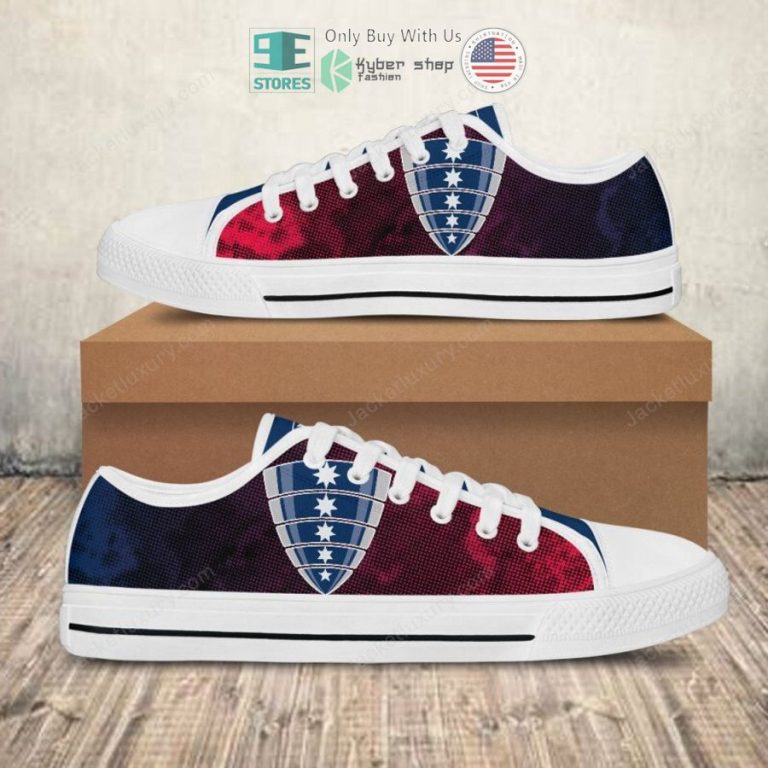 melbourne rebels canvas low top shoes 3 83251