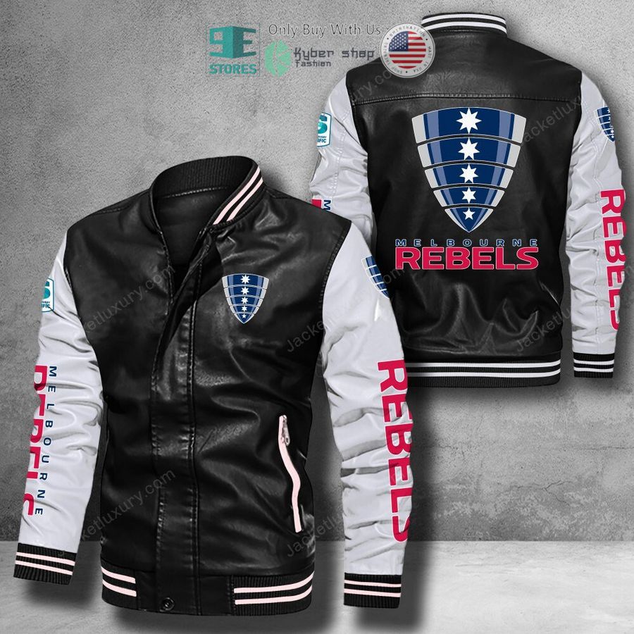 melbourne rebels leather bomber jacket 1 58117