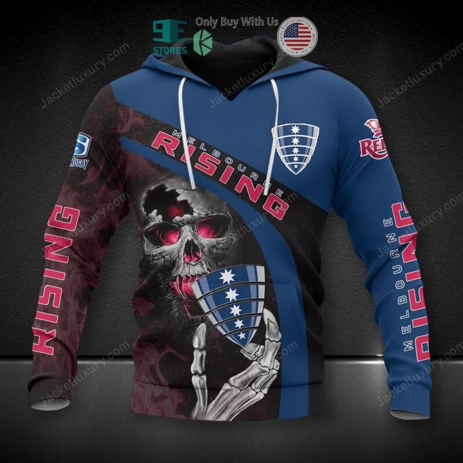 melbourne rebels skeleton 3d hoodie polo shirt 1 47269