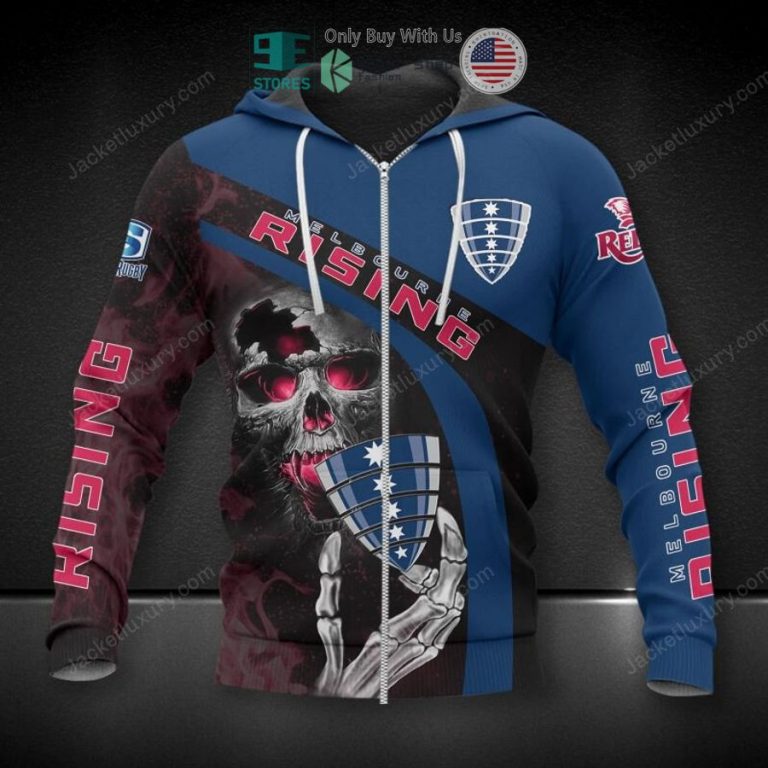 melbourne rebels skeleton 3d hoodie polo shirt 3 95924