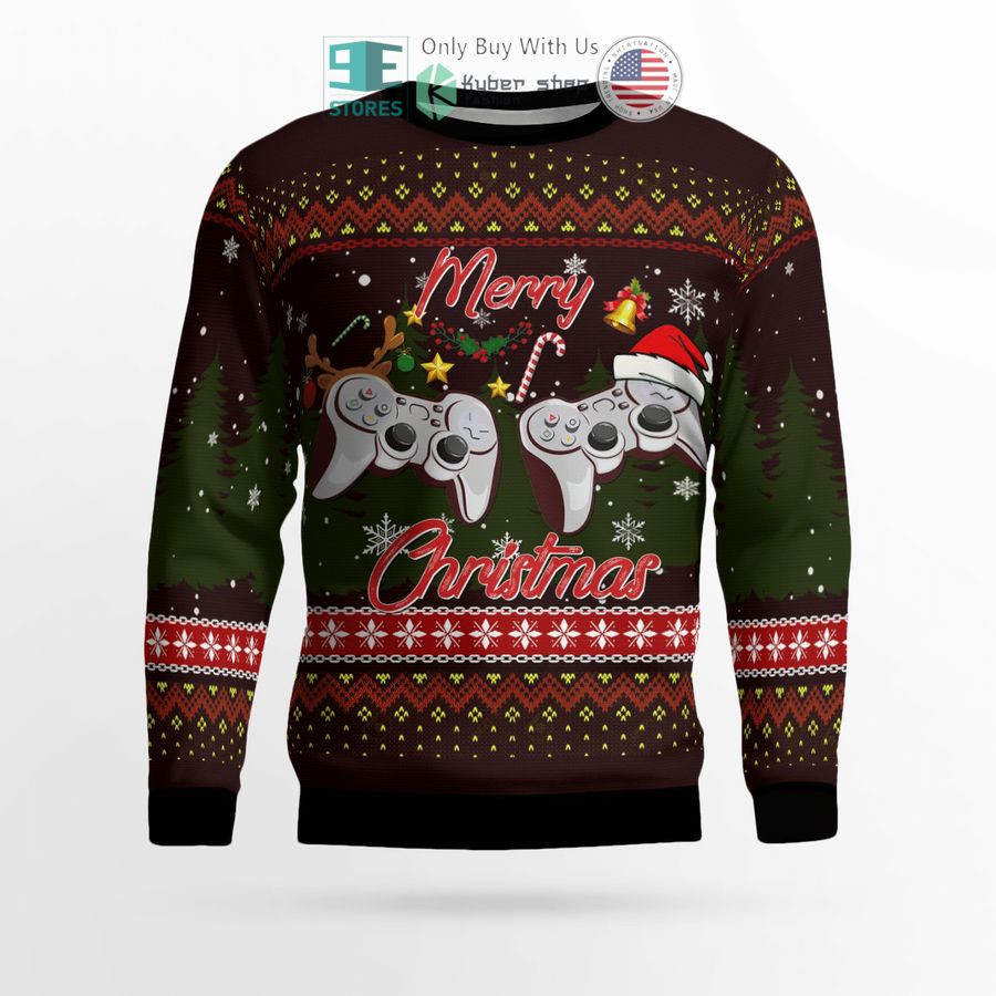 merry christmas gamer sweater sweatshirt 2 82030
