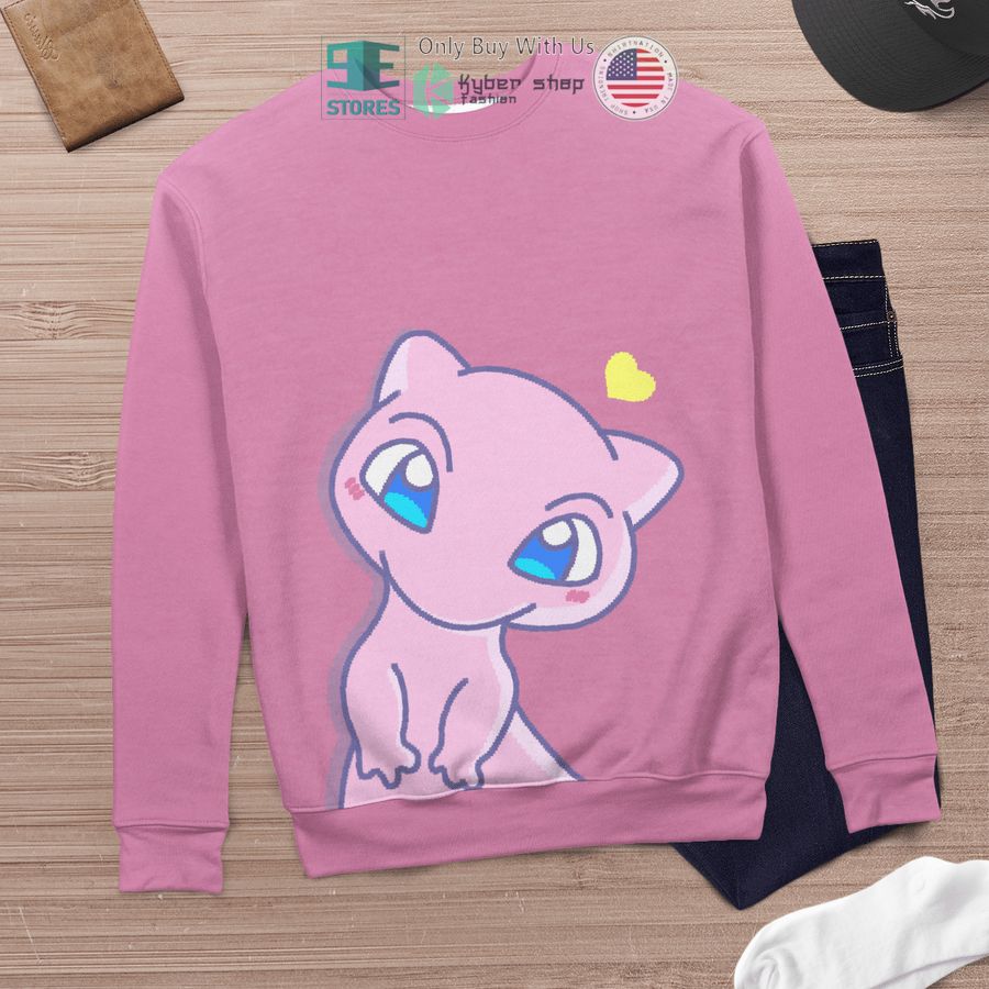 mew pink pastel sweatshirt sweater 1 97781