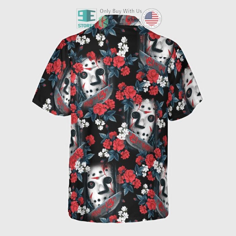 micheal myers friday the 13th rose hawaiian shirt 3 63832