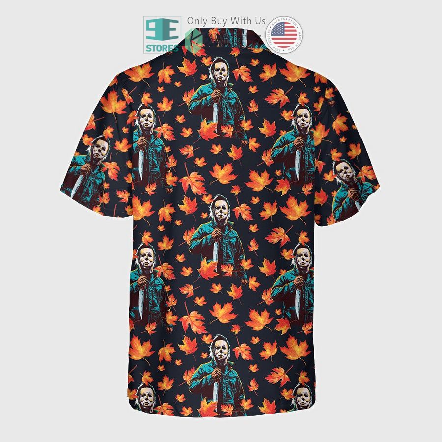 micheal myers maple leaf hawaiian shirt 2 88635