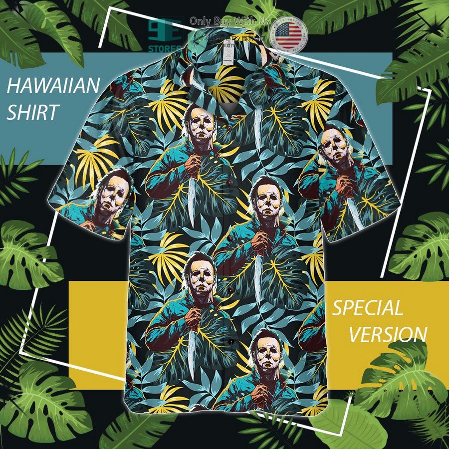 micheal myers tropical hawaiian shirt 1 91608