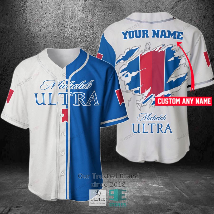 michelob ultra your name baseball jersey 1 19781