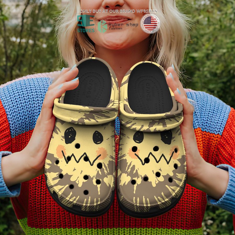 mimikyu tie dye face crocs crocband shoes 1 58015