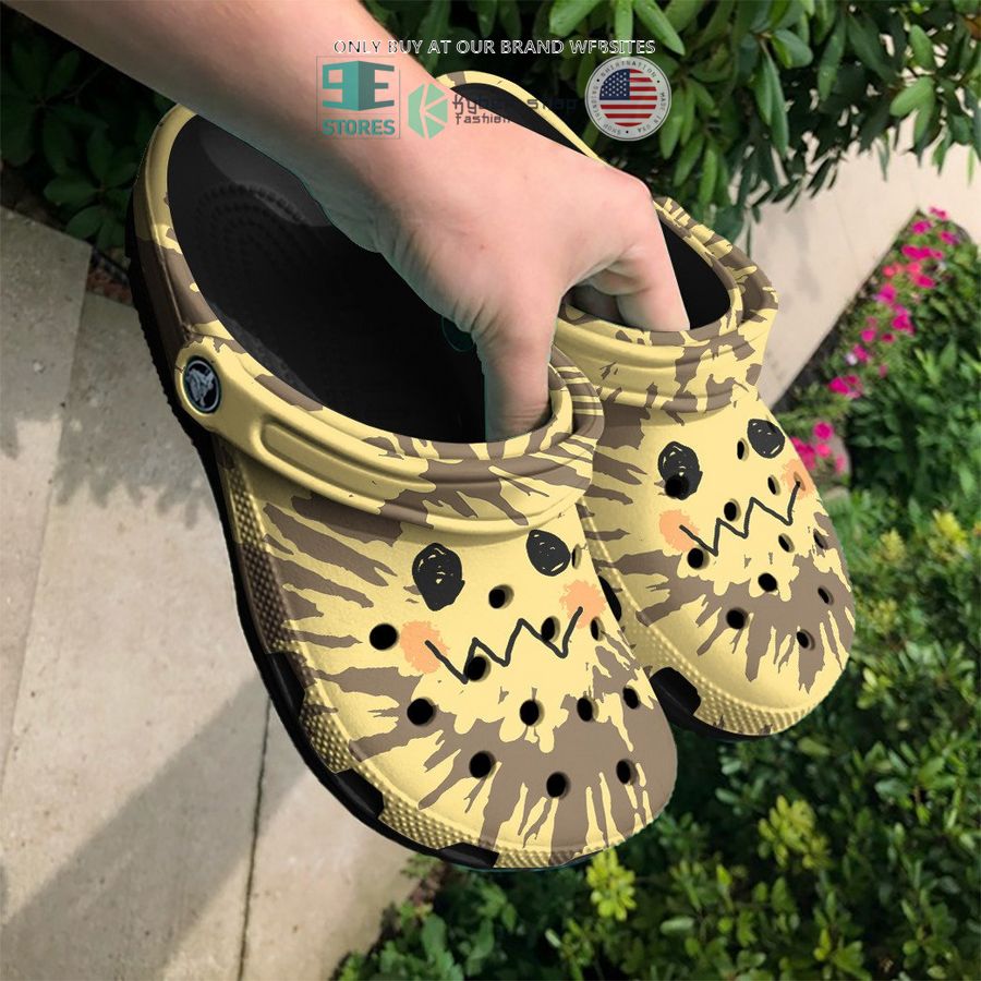 mimikyu tie dye face crocs crocband shoes 2 22969