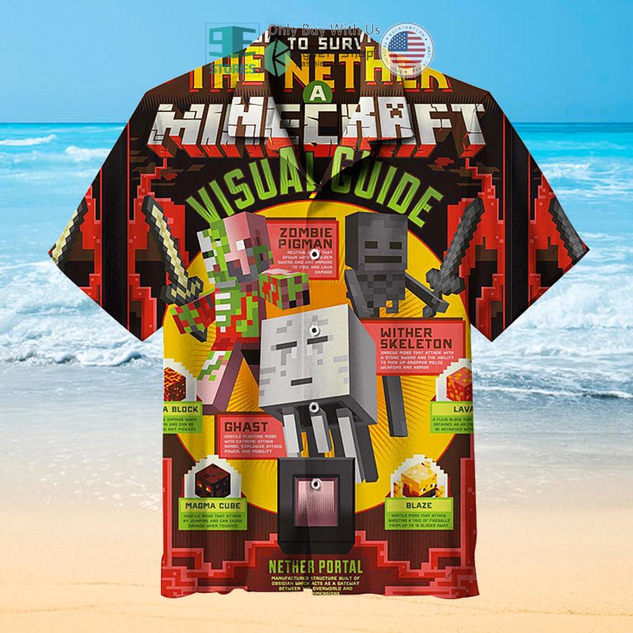 minecraft the nether hawaiian shirt 1 54545