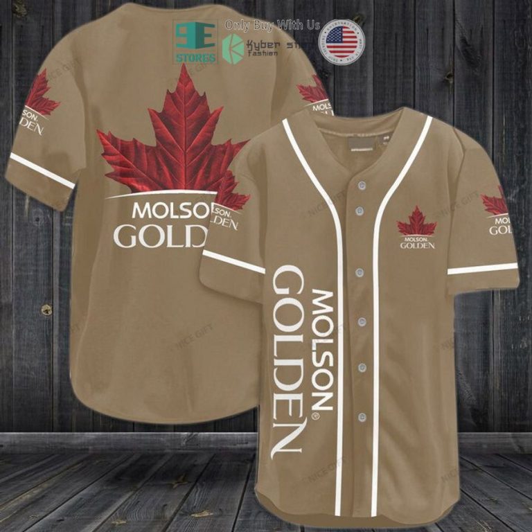 molson golden logo baseball jersey 1 83117