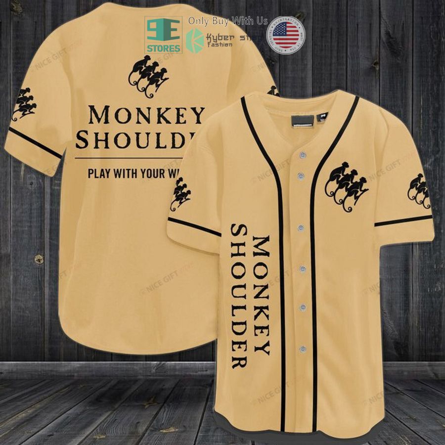monkey shoulder logo baseball jersey 1 24030