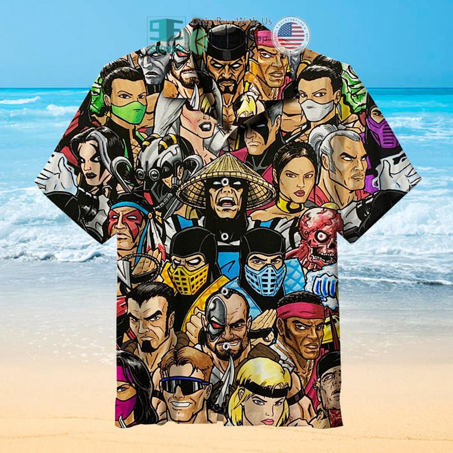 mortal kombat hawaiian shirt 1 71644