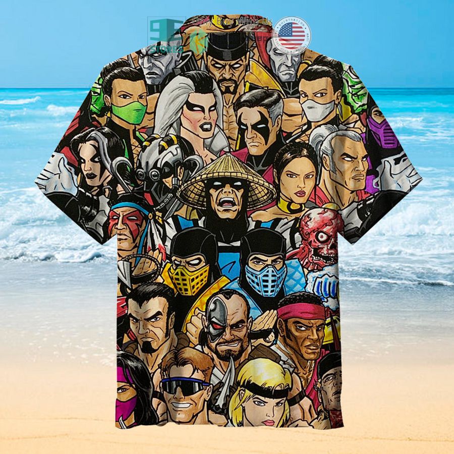 mortal kombat hawaiian shirt 2 13687