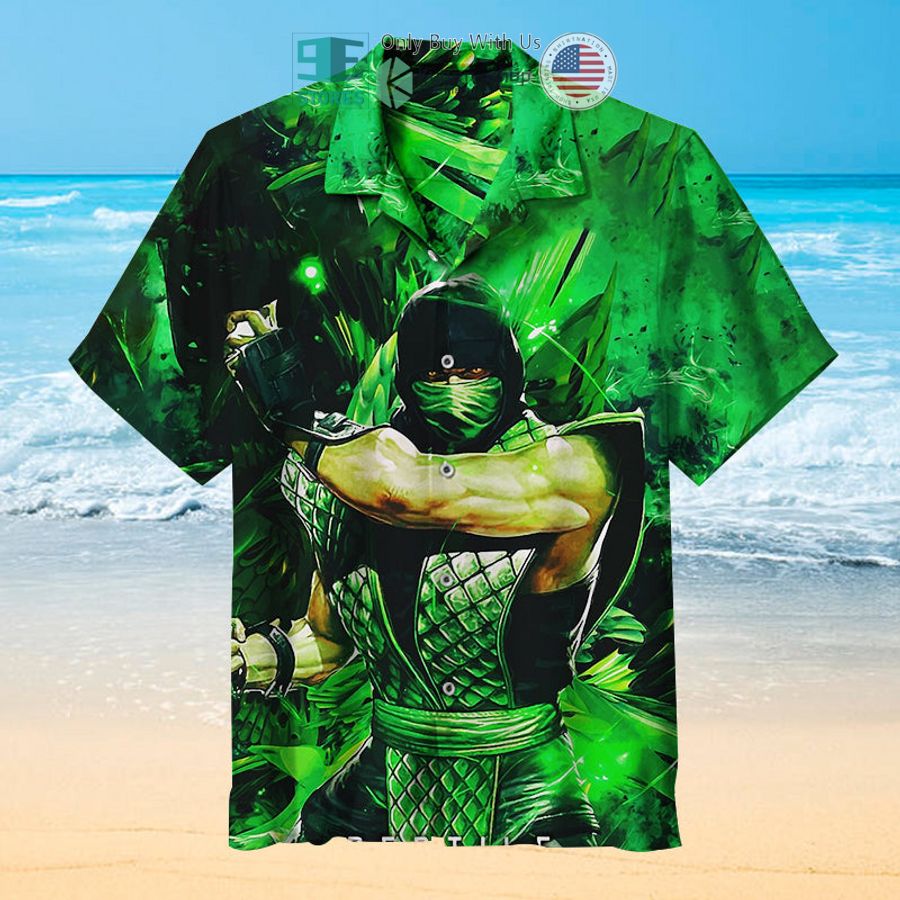 mortal kombat reptile hawaiian shirt 1 71300