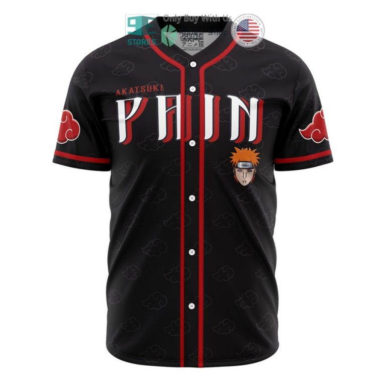 naruto akatsuki astral led pain baseball jersey 1 72817