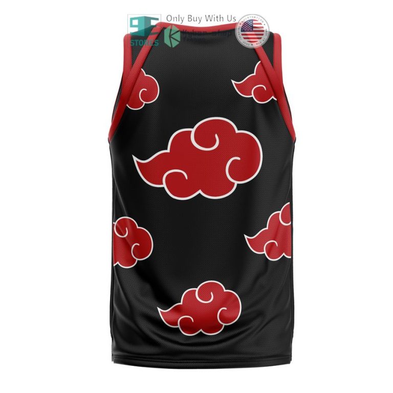 naruto akatsuki basketball jersey 3 8150