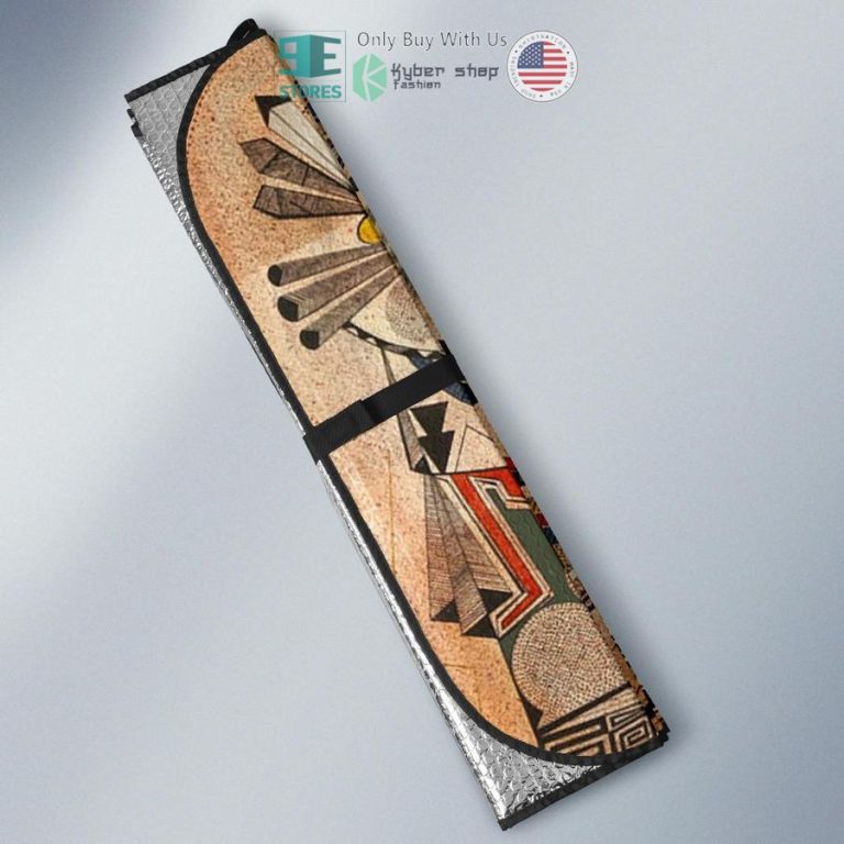 native american culture pattern car sunshades 3 14069