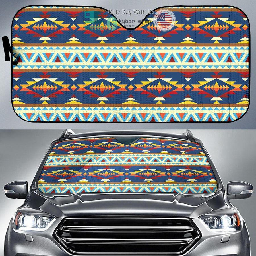 native american pride car sunshades 1 77441