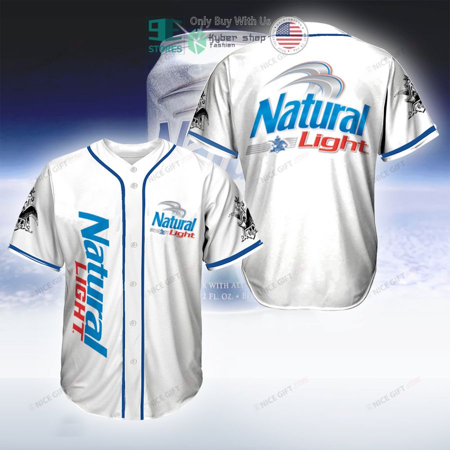 natural light white baseball jersey 1 56804