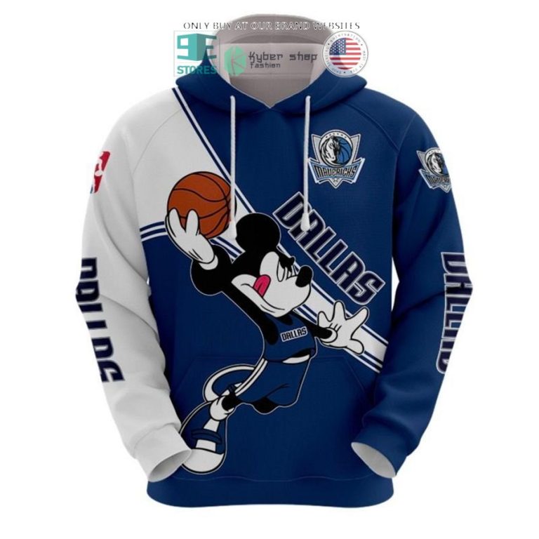 nba dallas mavericks mickey mouse shirt hoodie 2 77222