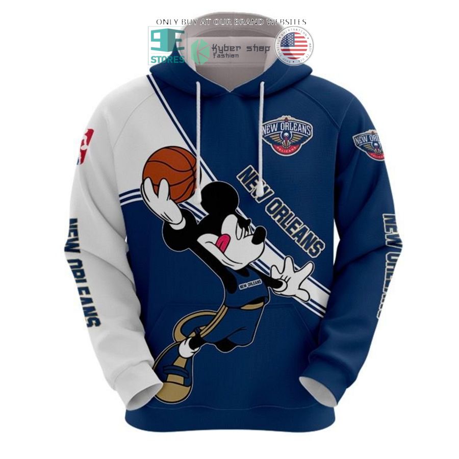 nba new orleans pelicans mickey mouse shirt hoodie 2 58858