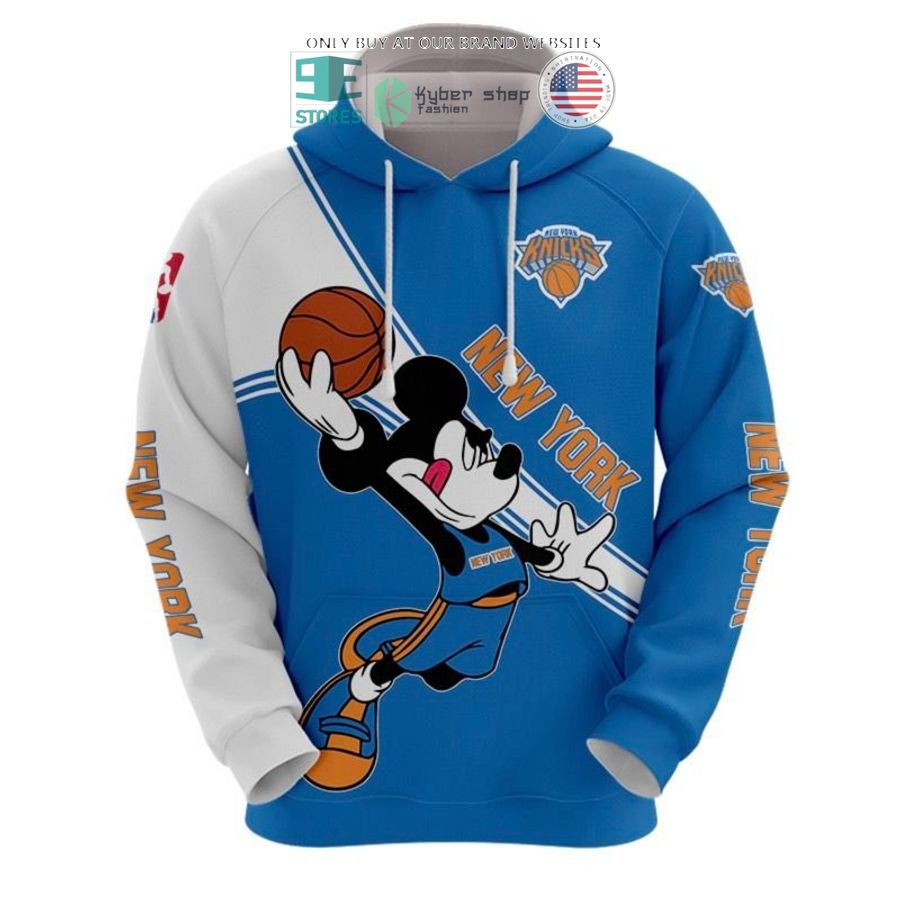nba new york knicks mickey mouse shirt hoodie 2 95811