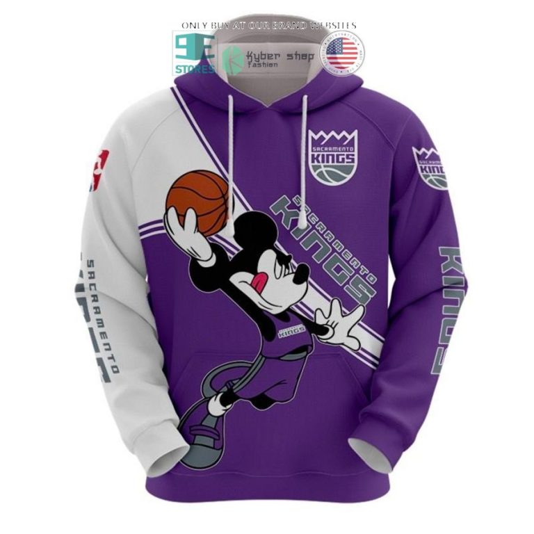 nba sacramento kings mickey mouse shirt hoodie 2 67494