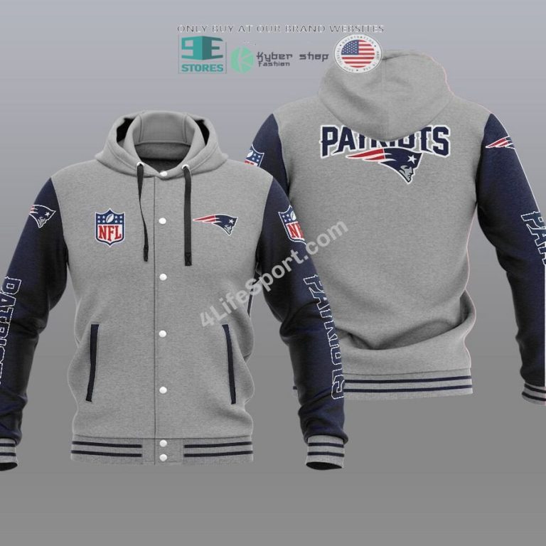 new england patriots baseball hoodie jacket 3 65741