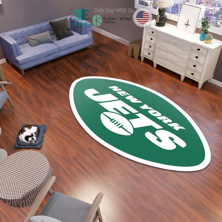 new york jets logo shaped rug 1 89718