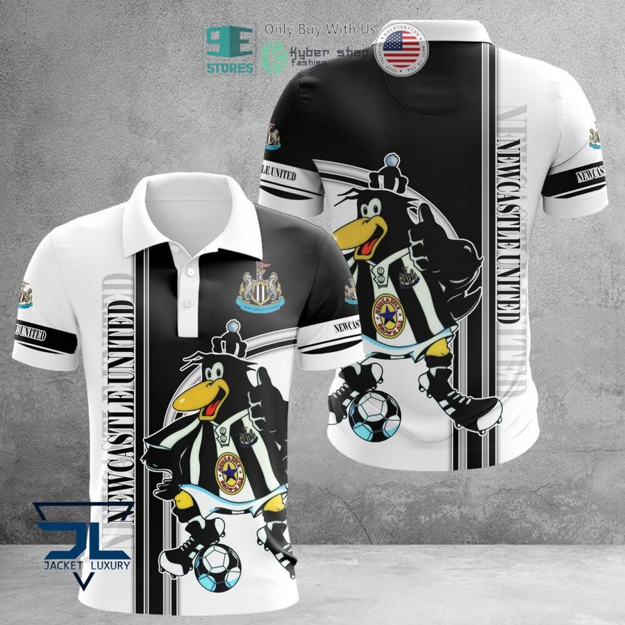 newcastle united f c mascot 3d polo shirt hoodie 1 75536