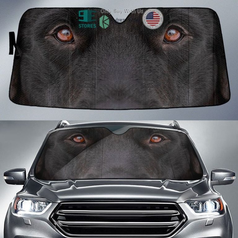 newfoundland eyes car sun shade 1 1911