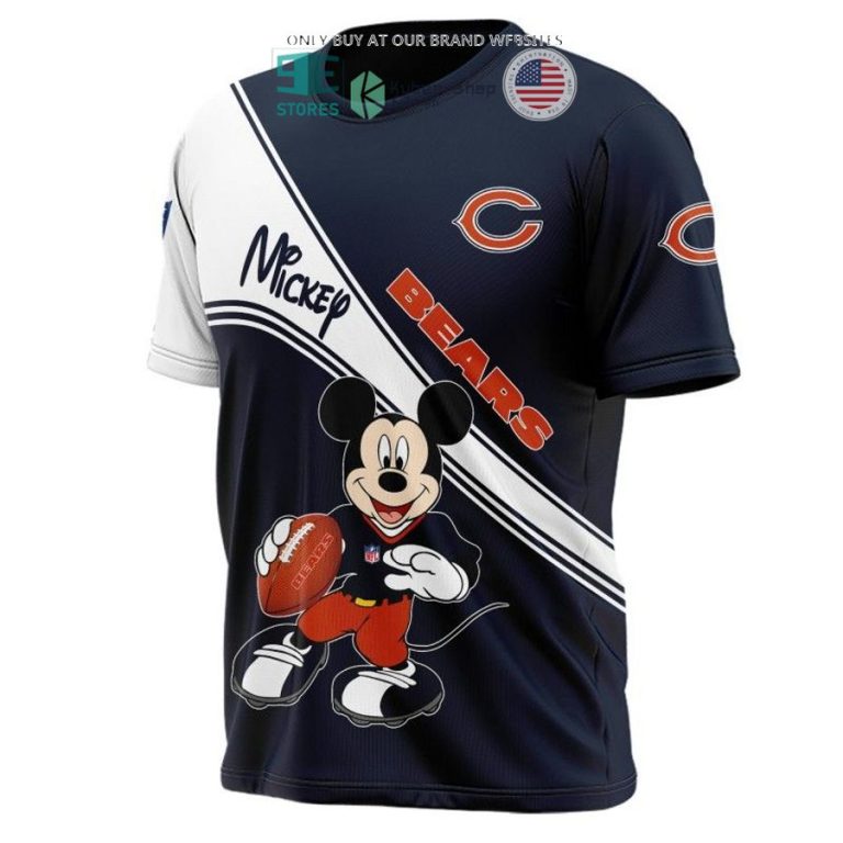 nfl chicago bears mickey mouse white blue shirt hoodie 3 18291