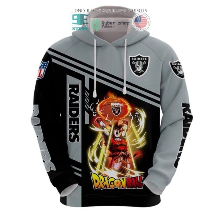 nfl dragon ball super super heroes oakland raiders 3d shirt hoodie 2 48628