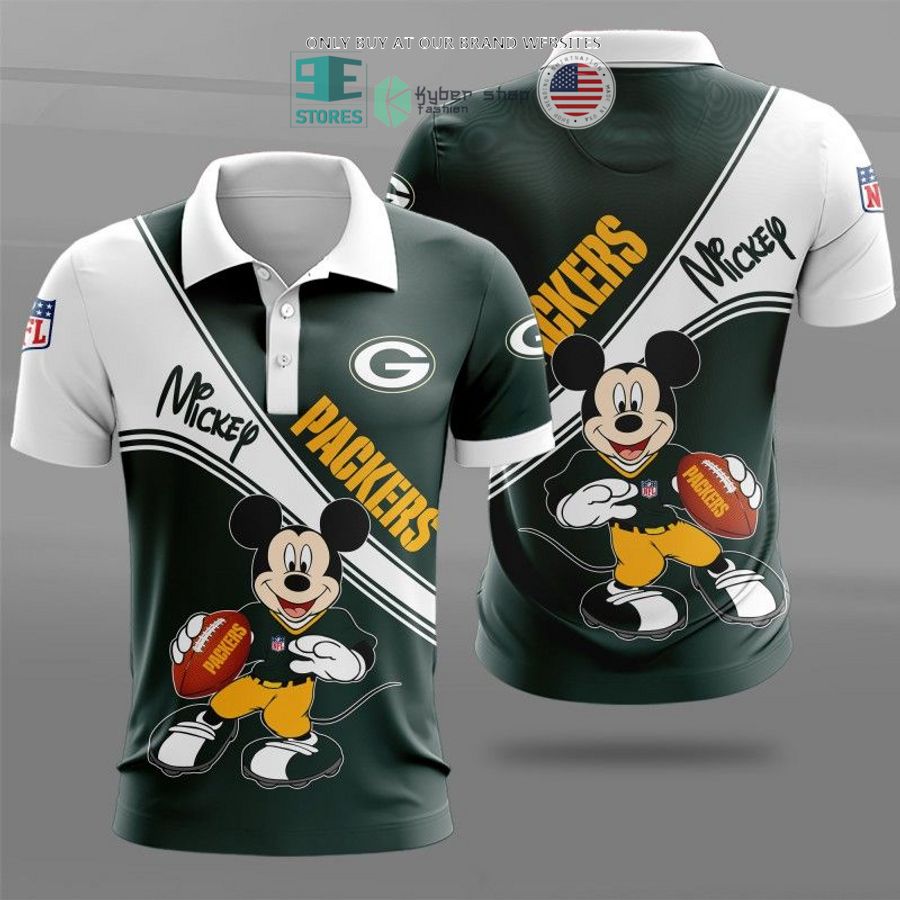 nfl green bay packers mickey mouse green white shirt hoodie 1 33446