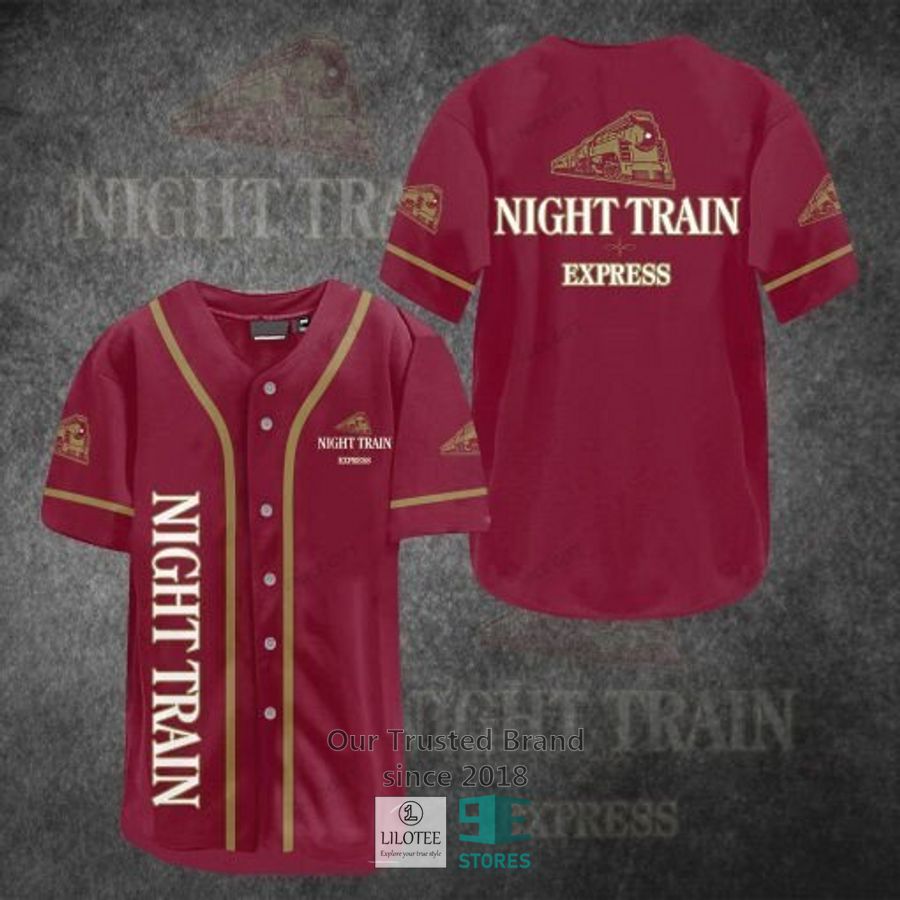 night train express baseball jersey 1 2922
