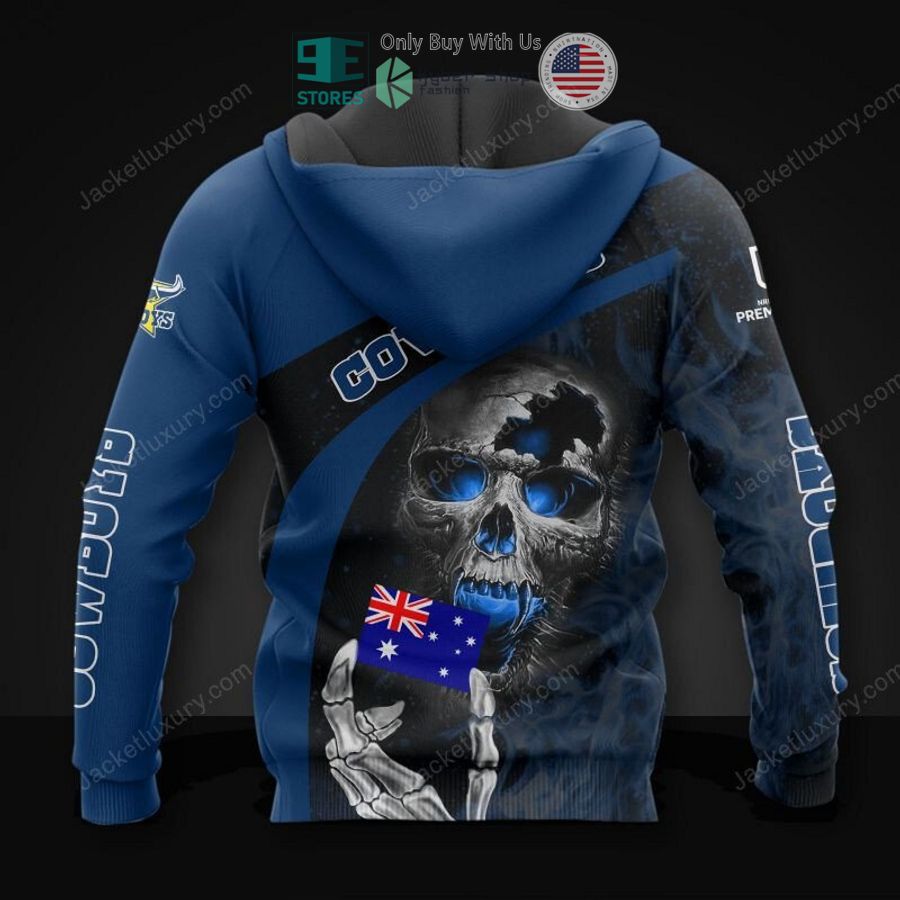 north queensland cowboys skeleton 3d hoodie polo shirt 2 42678
