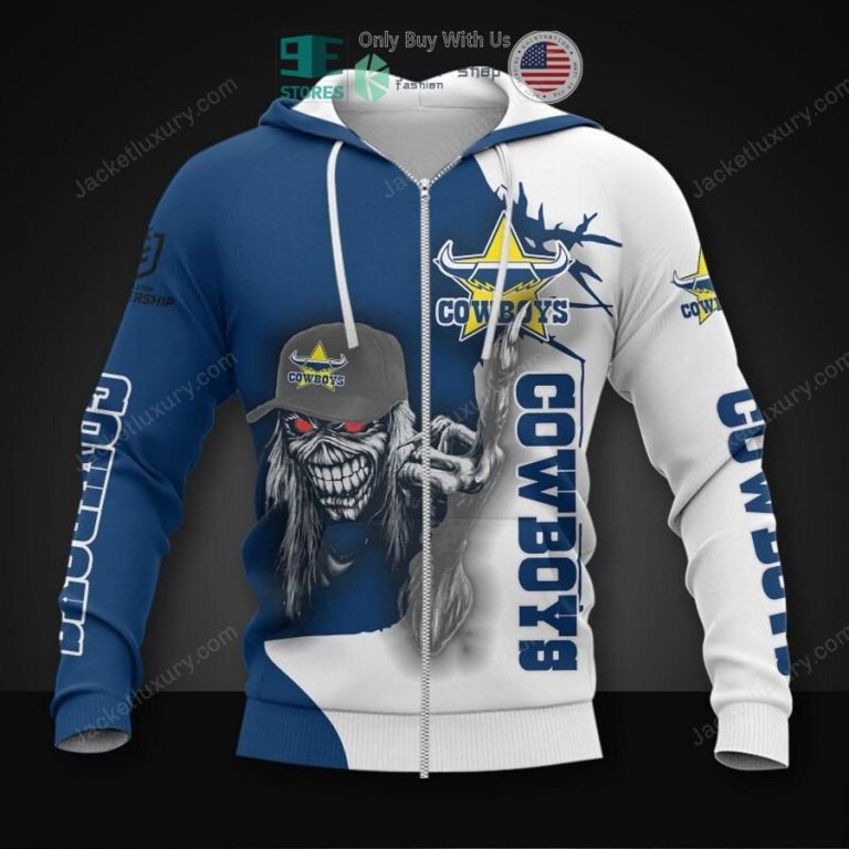 north queensland cowboys skull 3d hoodie polo shirt 3 77680