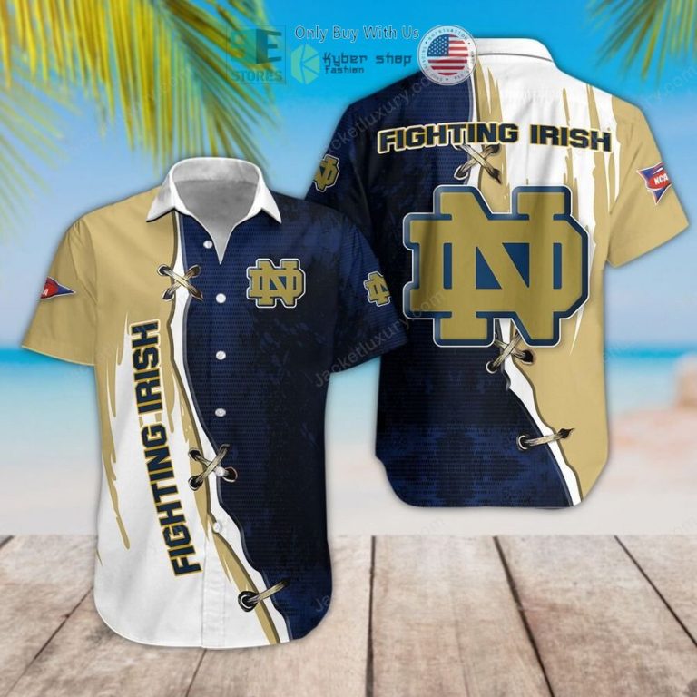 notre dame fighting irish hawaiian shirt 1 40247