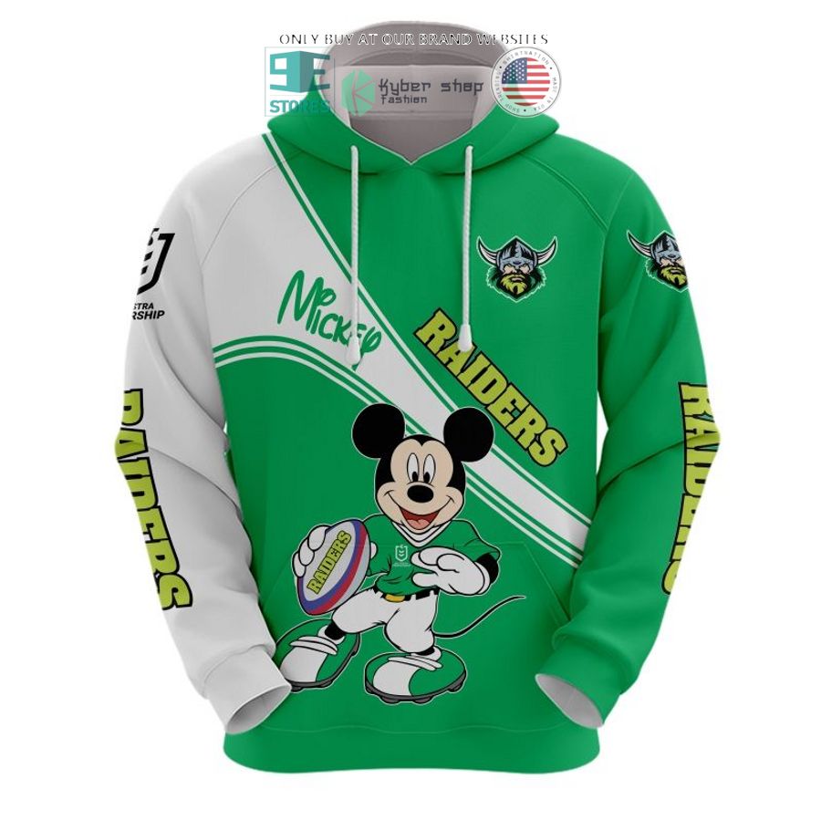 nrl canberra raiders mickey mouse shirt hoodie 2 37092