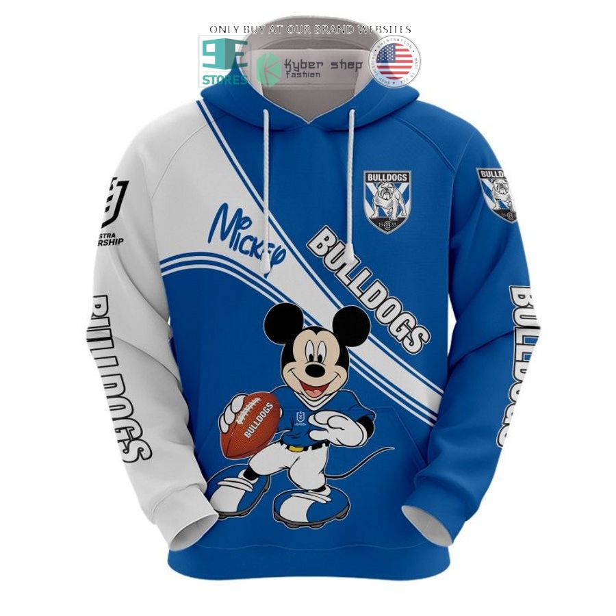 nrl canterbury bankstown bulldogs mickey mouse shirt hoodie 2 72833
