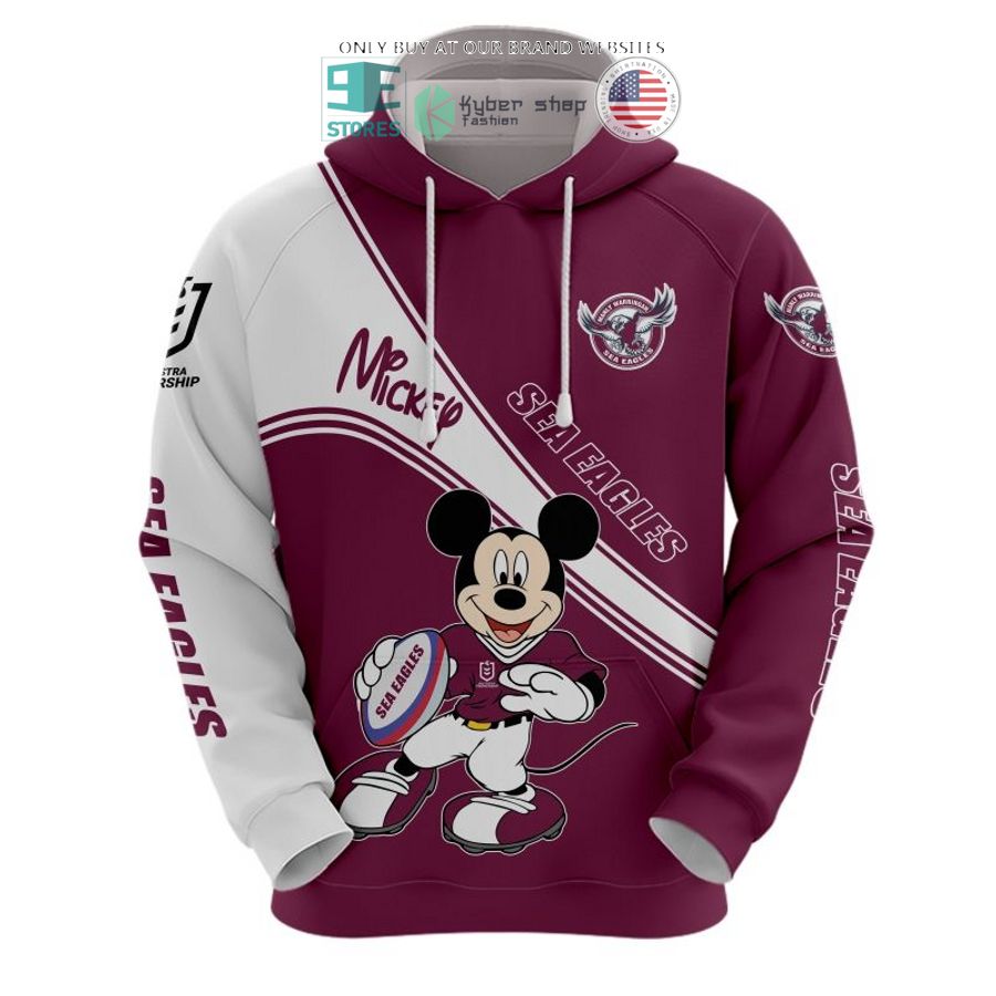 nrl manly warringah sea eagles mickey mouse shirt hoodie 2 94058