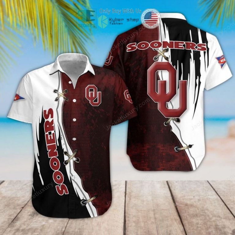 oklahoma sooners hawaiian shirt 1 39974