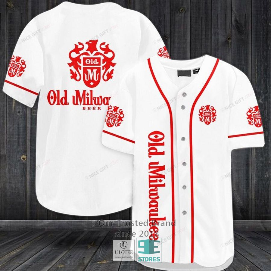 old milwaukee baseball jersey 1 52392