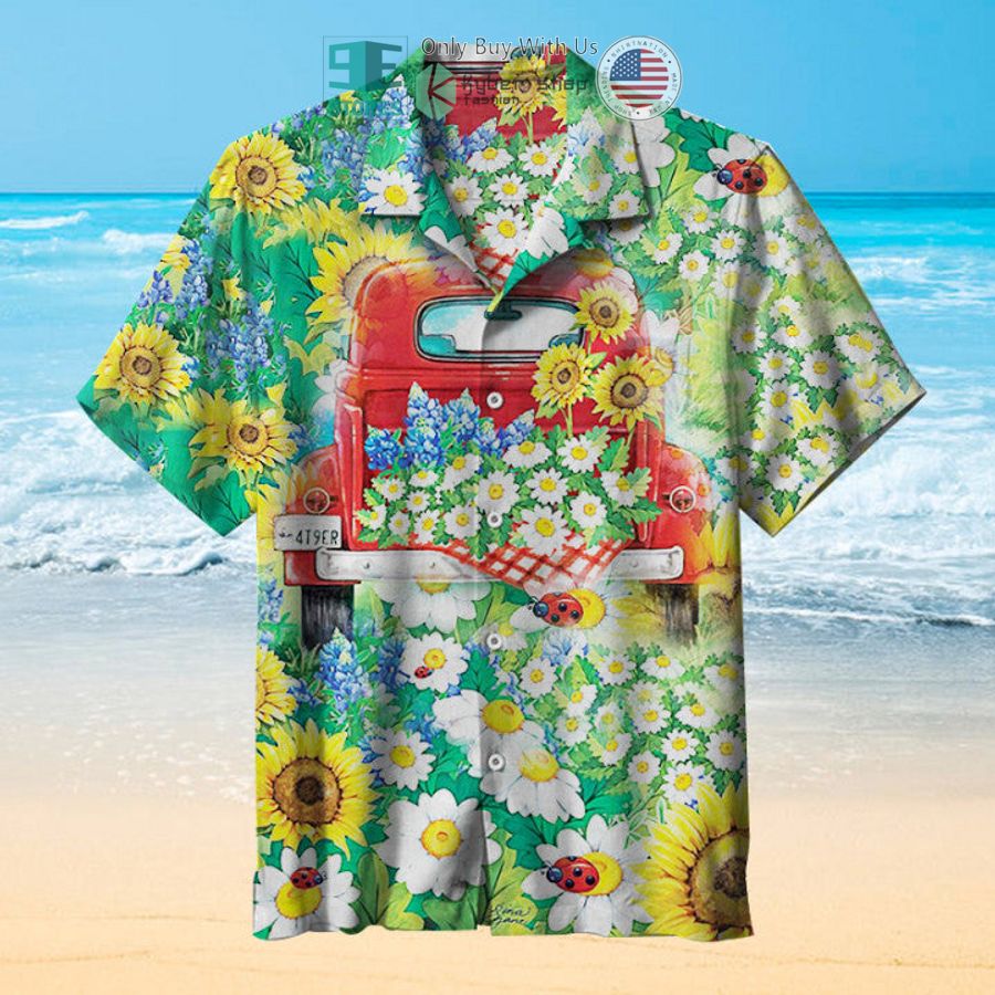 on the road of life flowers are in full bloom remember to be optimistic hawaiian shirt 1 39747