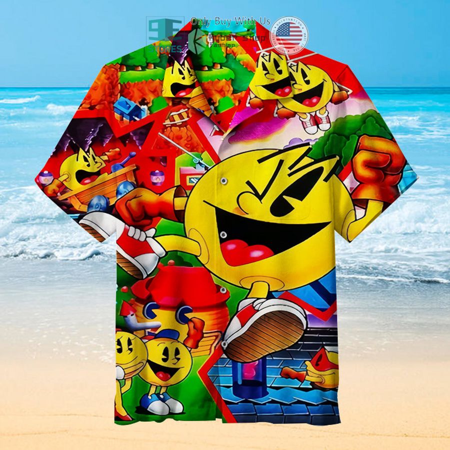 pac man hawaiian shirt 1 32360