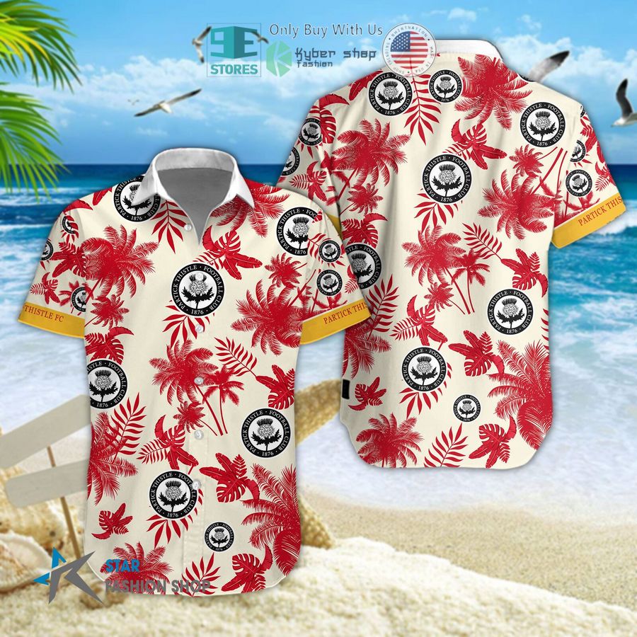 partick thistle f c logo palm tree hawaiian shirt shorts 1 94944