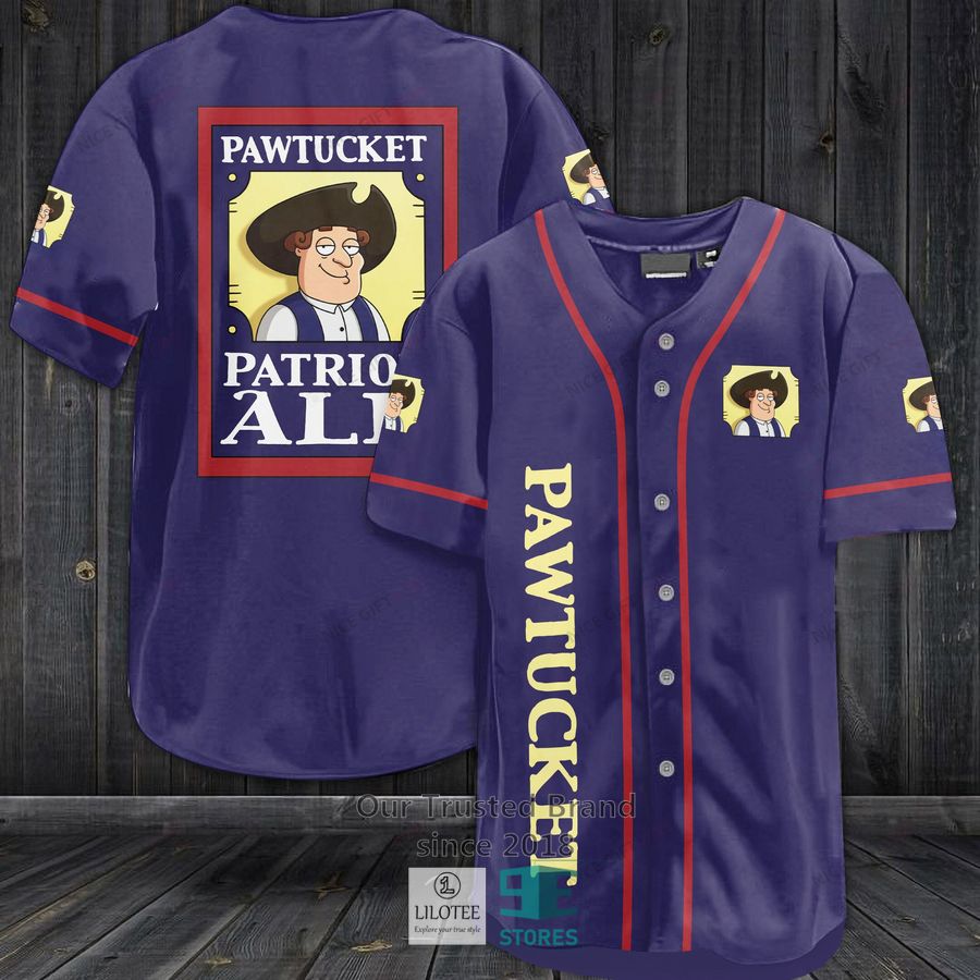 pawtucket baseball jersey 1 52779