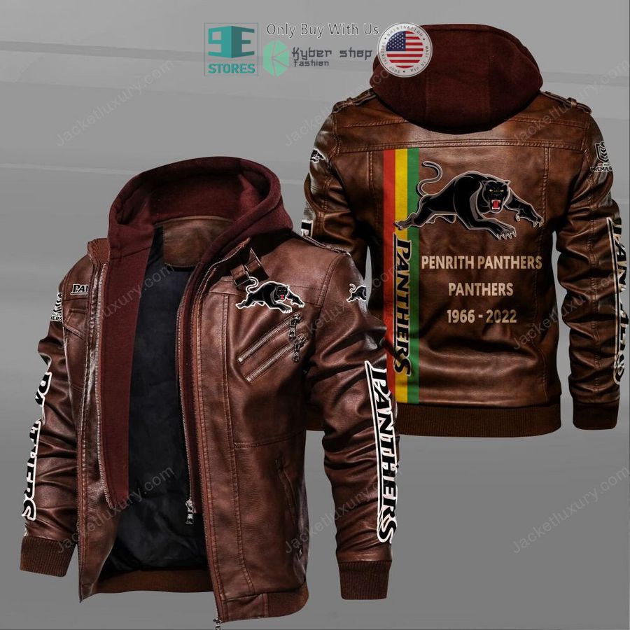 penrith panthers 1966 2022 leather jacket 2 27504