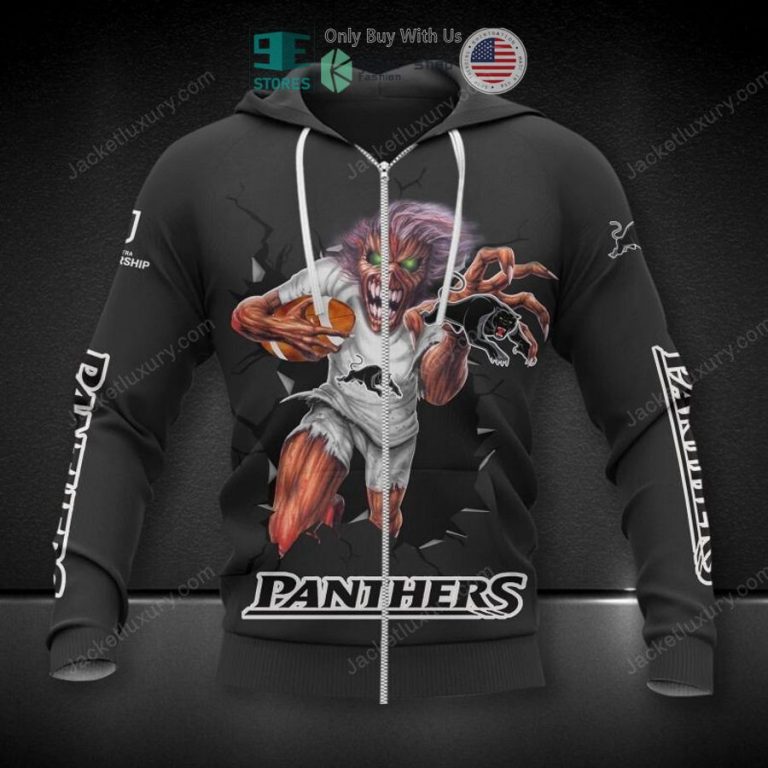 penrith panthers eddie mascot 3d hoodie polo shirt 3 6434